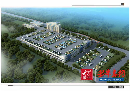 青島西海岸新區將建全省最大公交車停車場，為公交車“安家”助力新材料應用